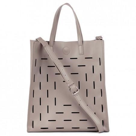 Solesociety Josette Cutout Tote - Grey