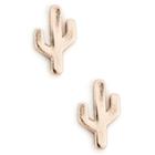 Sole Society Sole Society Cactus Stud Earrings - Rose Gold
