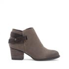 Sole Society Sole Society Angie Wrap Around Buckle Bootie - Taupe-11