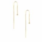 Sole Society Sole Society Pull Through Earrings - Gold