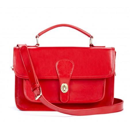Solesociety Britt Messenger Bag - Red