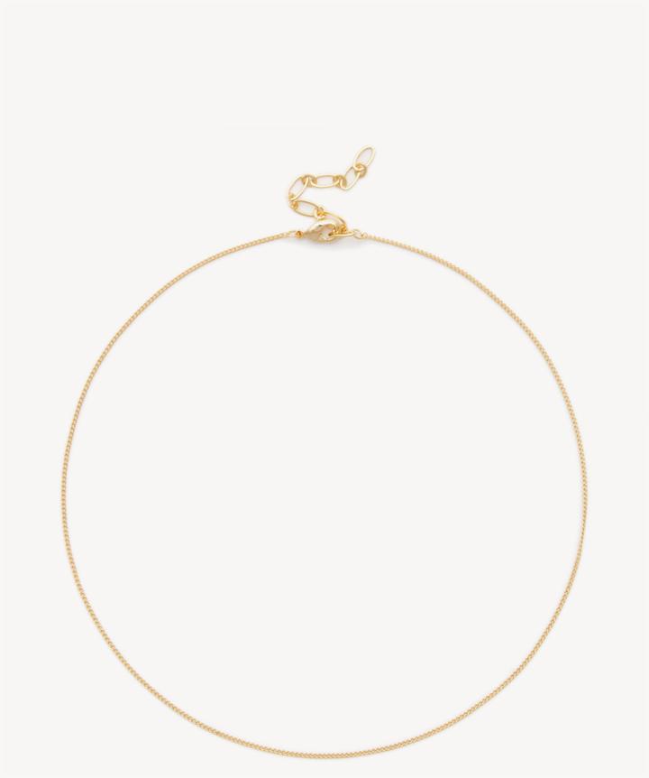 Sole Society Sole Society Plated Dainty Chain Choker Gold One Size Os