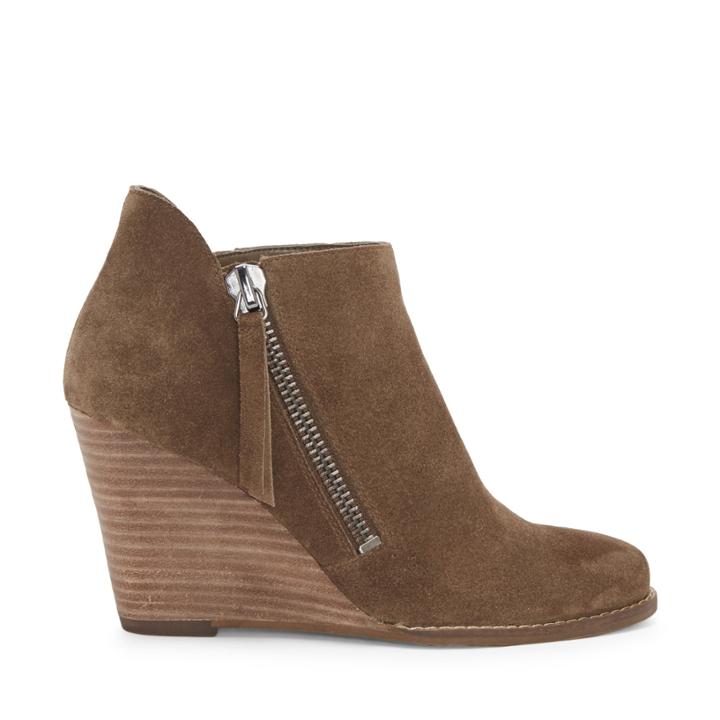 Jessica Simpson Jessica Simpson Carnivela Bootie Wedge - Moss Brown-6