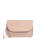 Sole Society Sole Society Tam Vegan Front Flap Wristlet - Blush-one Size
