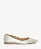 Lucky Brand Lucky Brand Bylando Pointed Toe Flats Nickel Size 5 Leather From Sole Society