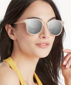 Sole Society Sole Society Niles Oversize Sunglasses W/ Metal Detail