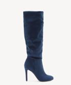 Jessica Simpson Jessica Simpson Women's Stargaze Slouchy Boots Azurite Size 5 Suede Micro From Sole Society