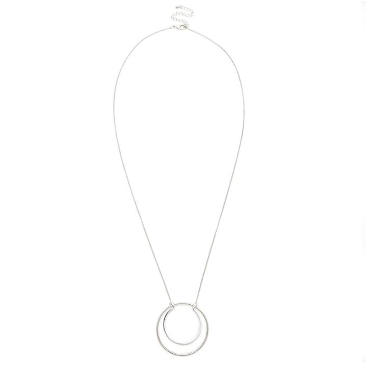 Sole Society Sole Society Ceremony Pendant Necklace - Silver-one Size
