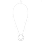Sole Society Sole Society Ceremony Pendant Necklace - Silver-one Size
