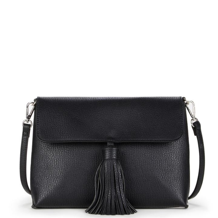 Sole Society Sole Society Divya Convertible Clutch W/ Tassel - Black-one Size