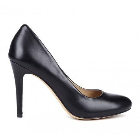 Solesociety Topanga Round Toe Heel - Black