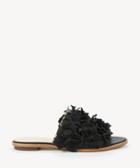 Sole Society Sole Society Caelyn Floral Slides Black Size 5