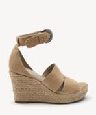 Matisse Matisse Cha Strappy Wedges Natural Size 6 Suede From Sole Society