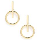 Sole Society Sole Society Gold Plated Geometric Earring - Gold