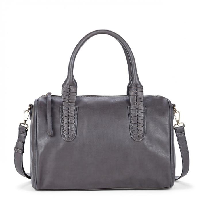 Sole Society Sole Society Kelley Vegan Oversize Satchel - Grey-one Size