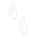 Sole Society Sole Society Front To Back Delicate Hoops - Gold