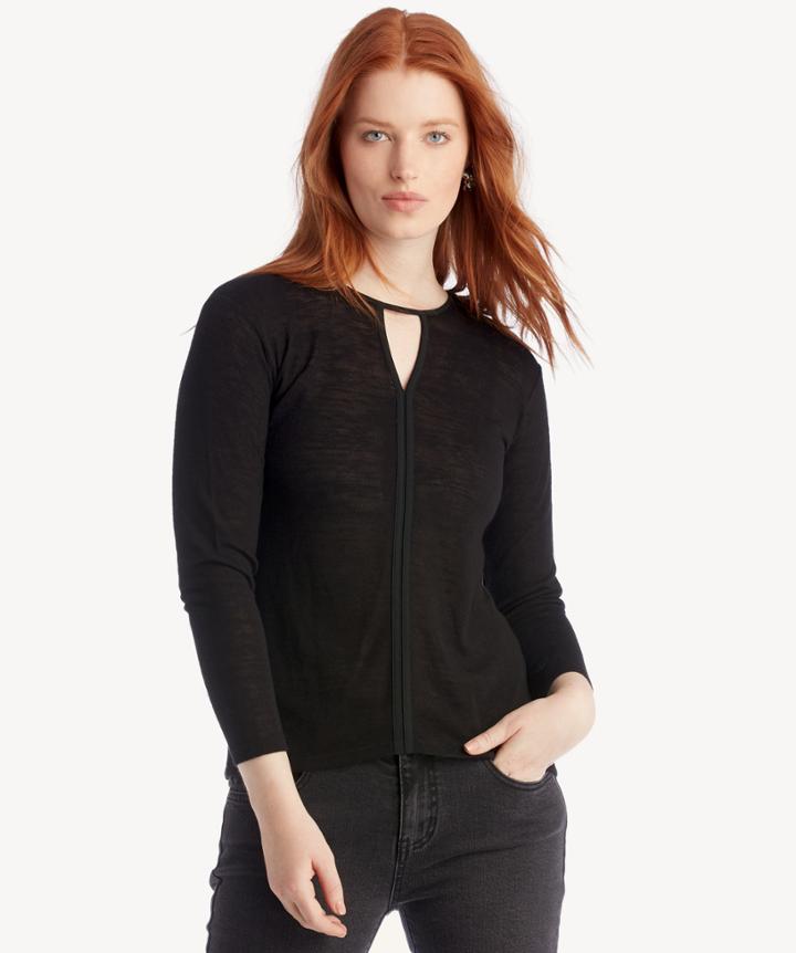 Sanctuary Sanctuary Vivianna Tee Black Size Extra Small From Sole Society