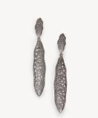 Sole Society Women's Double Drop Earrings Hematite One Size From Sole Society