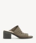 Sole Society Women's Tesiana Aysmmetrical Sandals Antique Green Size 5 Leather From Sole Society