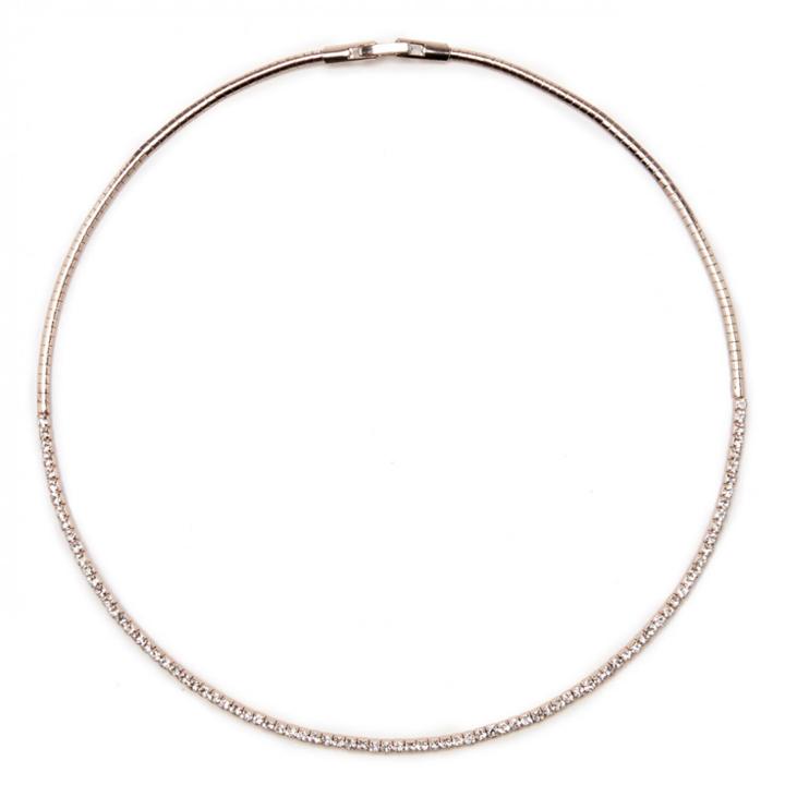Sole Society Sole Society Dainty Modern Choker - Rose Gold-one Size