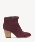 Jessica Simpson Jessica Simpson Women's Yvette Heeled Bootie Shiraz Size 5 Suede From Sole Society