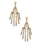 Sole Society Sole Society Midnight Drop Earrings - Gold