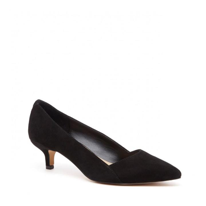 Sole Society Sole Society Desi Kitten Heel Pump - Black-5
