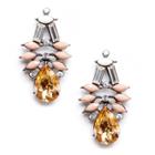 Sole Society Sole Society Crystal Statement Stud - Topaz Combo-one Size