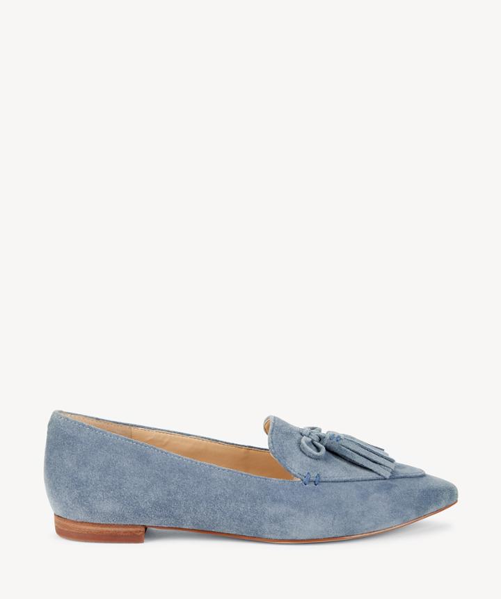 Sole Society Sole Society Hadlee Tassel Loafers Blue Size 5 Suede