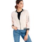 Sanctuary Sanctuary Sprout Bomber - Cameo Pink Sprout