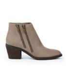 Sole Society Sole Society Bonny Double Zip Bootie - Brindle