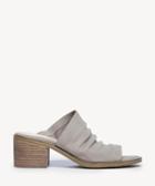 Sole Society Women's Tesiana Aysmmetrical Sandals Earl Grey Size 5 Leather From Sole Society