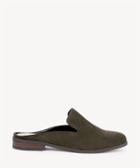 Sole Society Sole Society Esther Loafers Mules Dark Olive Size 5.5 Suede