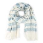 Sole Society Sole Society Jacquard Stripe Scarf - Chambray-one Size