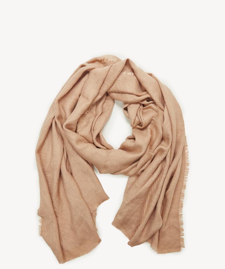 Sole Society Women's Raw Edge Scarf Camel From Sole Society