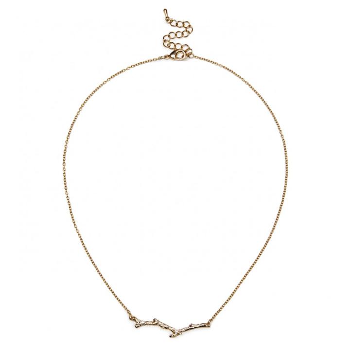 Sole Society Sole Society Dainty Branch Necklace - Gold-one Size