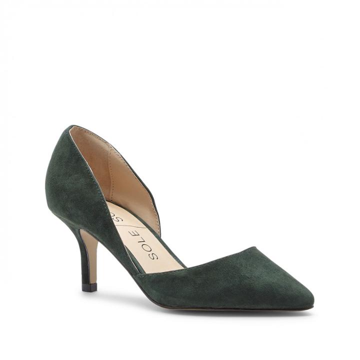 Sole Society Sole Society Jenn Dorsay Pump - Dark Green-6
