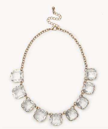 Sole Society Sole Society Statement Crystal Necklace
