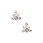 Sole Society Sole Society Crystal Burst Stud - Gold-one Size