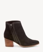 Sole Society Sole Society Corinna Side Zipper Bootie Dark Grey Size 5 Suede