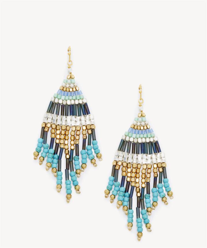 Sole Society Sole Society Tigerlily Beaded Earrings