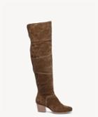 Sole Society Sole Society Melbourne Patchwork Otk Boots Brown Size 5 Suede