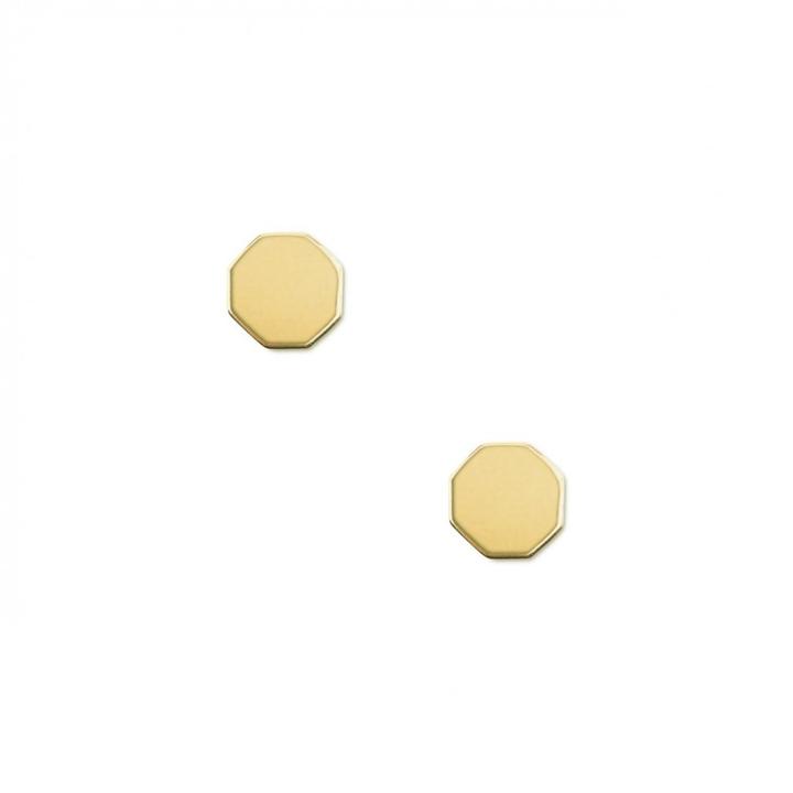 Sole Society Sole Society Octagon Studs - Gold