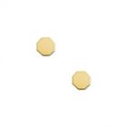 Sole Society Sole Society Octagon Studs - Gold