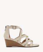 Lucky Brand Lucky Brand Jewelia Strappy Wedges Sandshell Size 6.5 Leather From Sole Society
