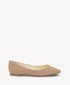 Jessica Simpson Jessica Simpson Women's Zeplin Pointed Toe Flats Dusty Mauve Size 5 Leather From Sole Society