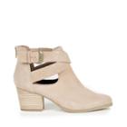 Sole Society Sole Society Azure Cut Out Bootie - Caramel