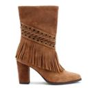 Joes Jeans Joes Jeans Hanover Fringe Mid Calf Boot - Chestnut