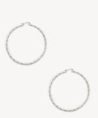 Sole Society Sole Society Oversize Hoop Earrings Silver One Size Os