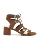 Sole Society Sole Society Rosemary Block Heel Sandal - Cognac-5